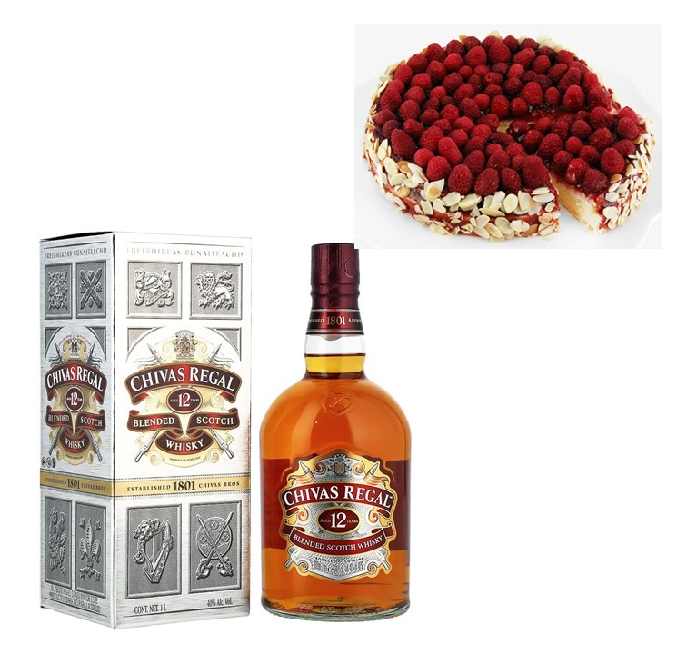 Whisky Chivas Regal 12 A�os 40 y Tartaleta del Dia